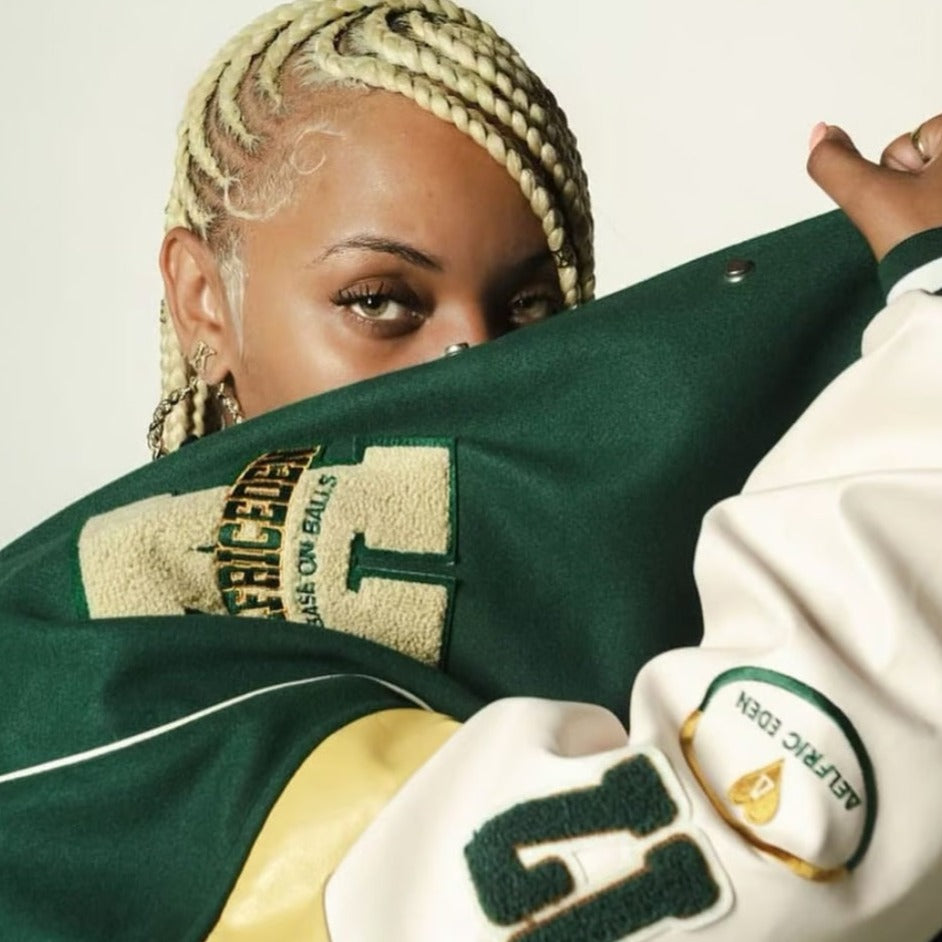 Japanese Contrast Color Artistic Jacket