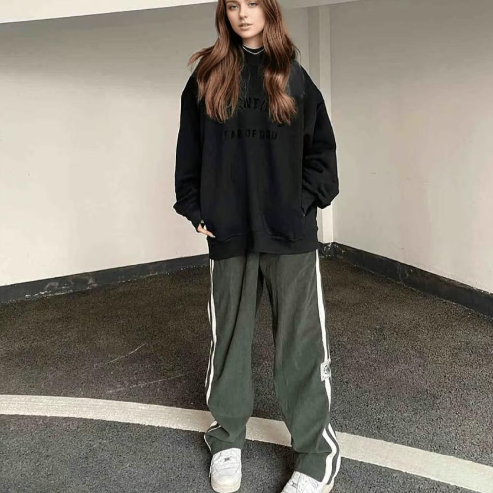 Japanese Corduroy Straight Sweatpants