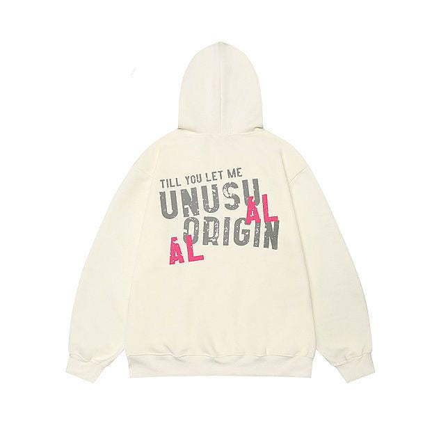 AG American Retro Street Letter Style Hoodie