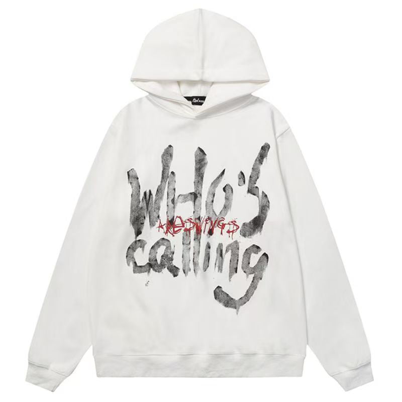 AG American Retro Letters "WHO’S Calling" Hoodie