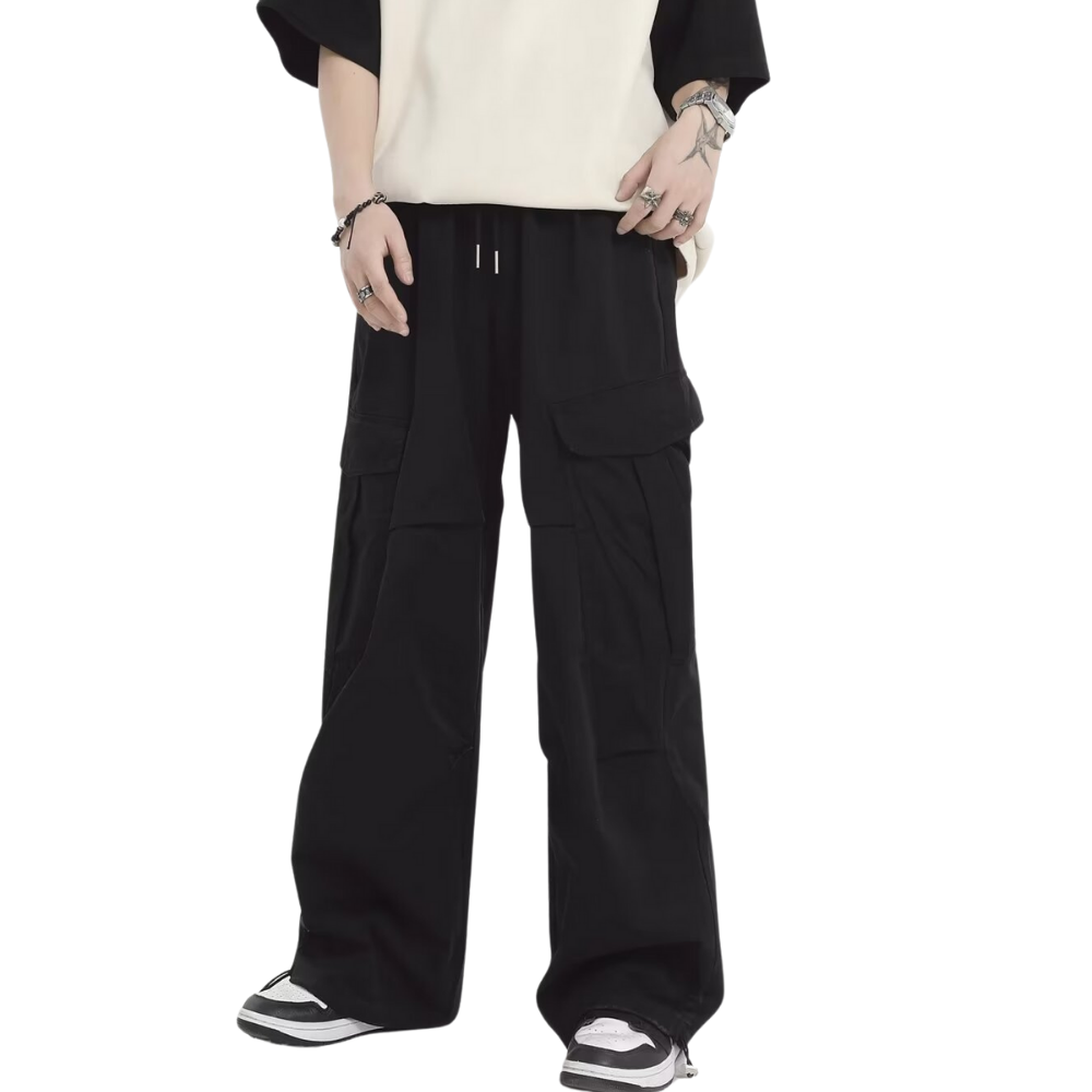 Couple's Cool Pleated Cargo Pants