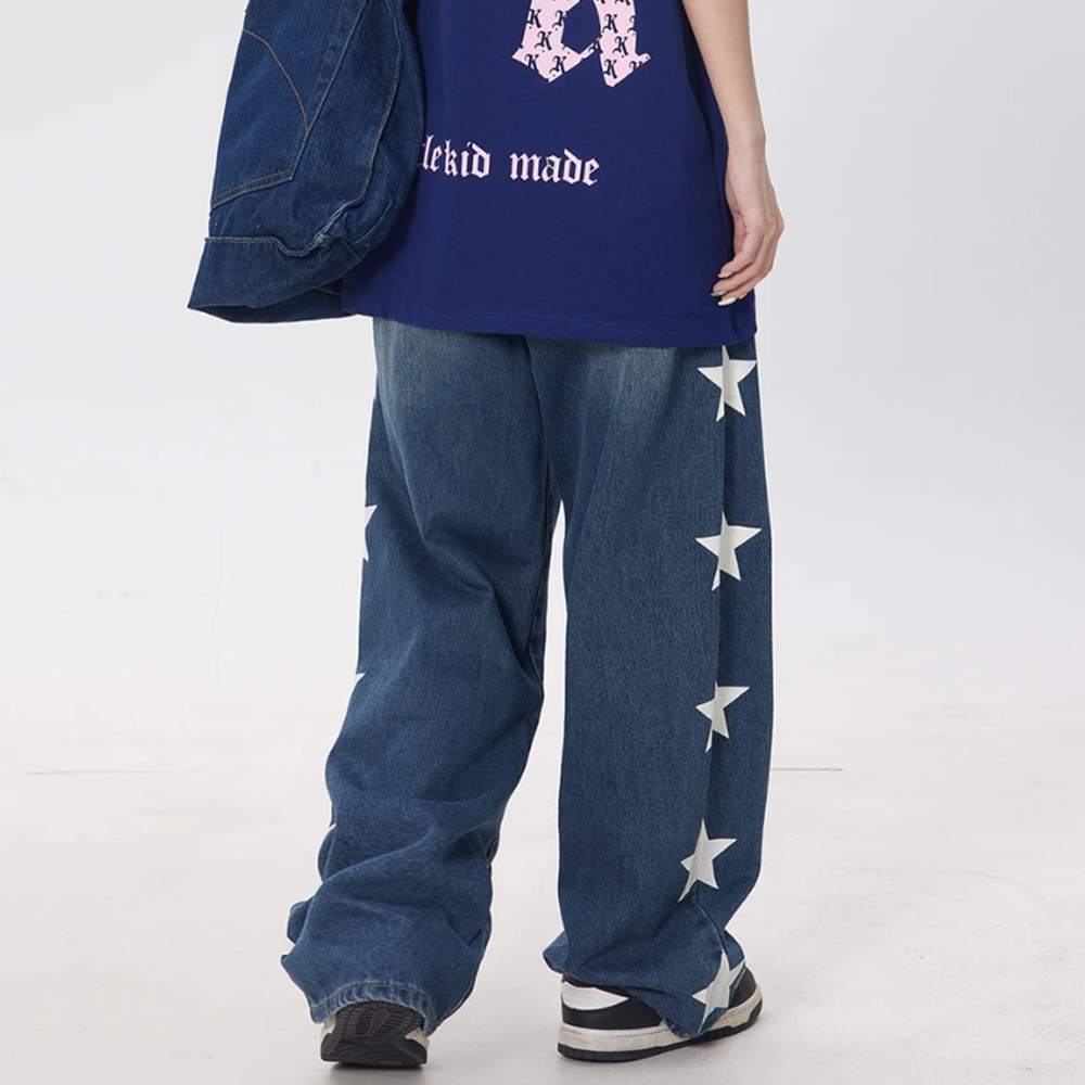 Street Side Star Jeans