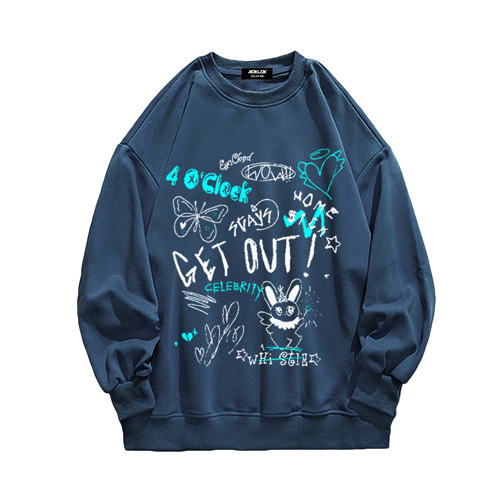 Street personality graffiti Sweatshirt