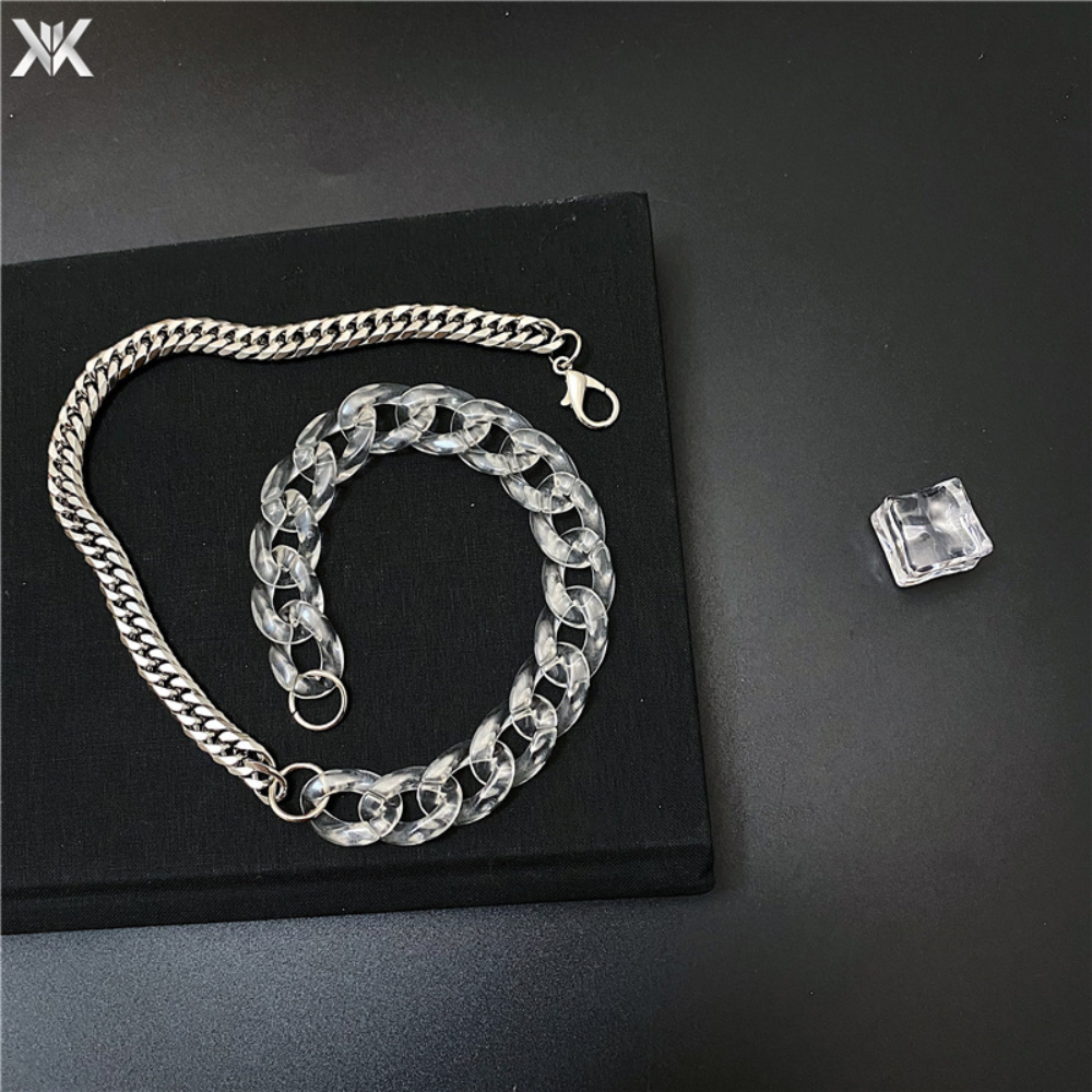 Street Panel Cuban Chain Necklace