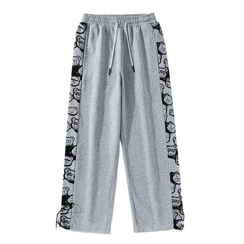 Funny Cartoon Bear Sweatpants