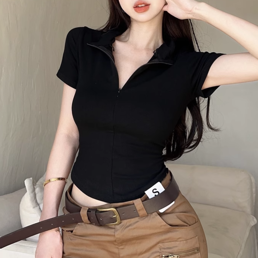 Women's Simple Sexy PoloT-shirt