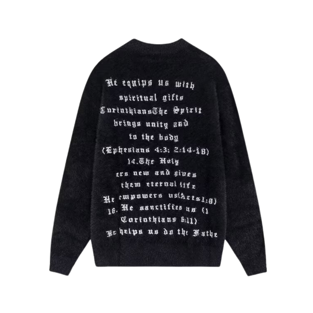 OOC' High Street Spider Loose Mink Knit Sweater