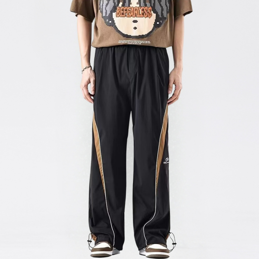 Retro Wide-Leg Quick-Drying Sweatpants