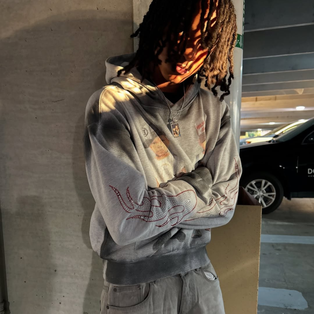 ART IN WAR Born Into Fire – Youth in Conflict Hoodie