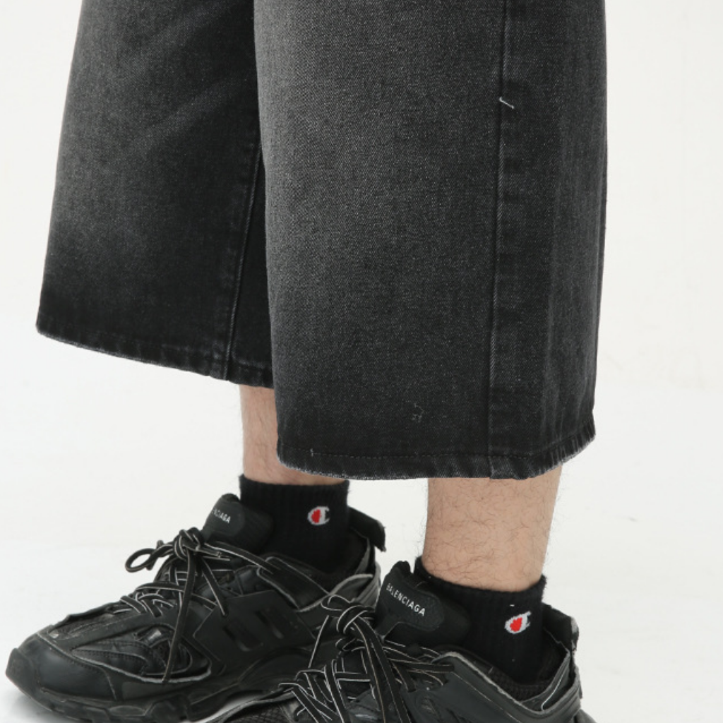 Retro Versatile Denim Shorts