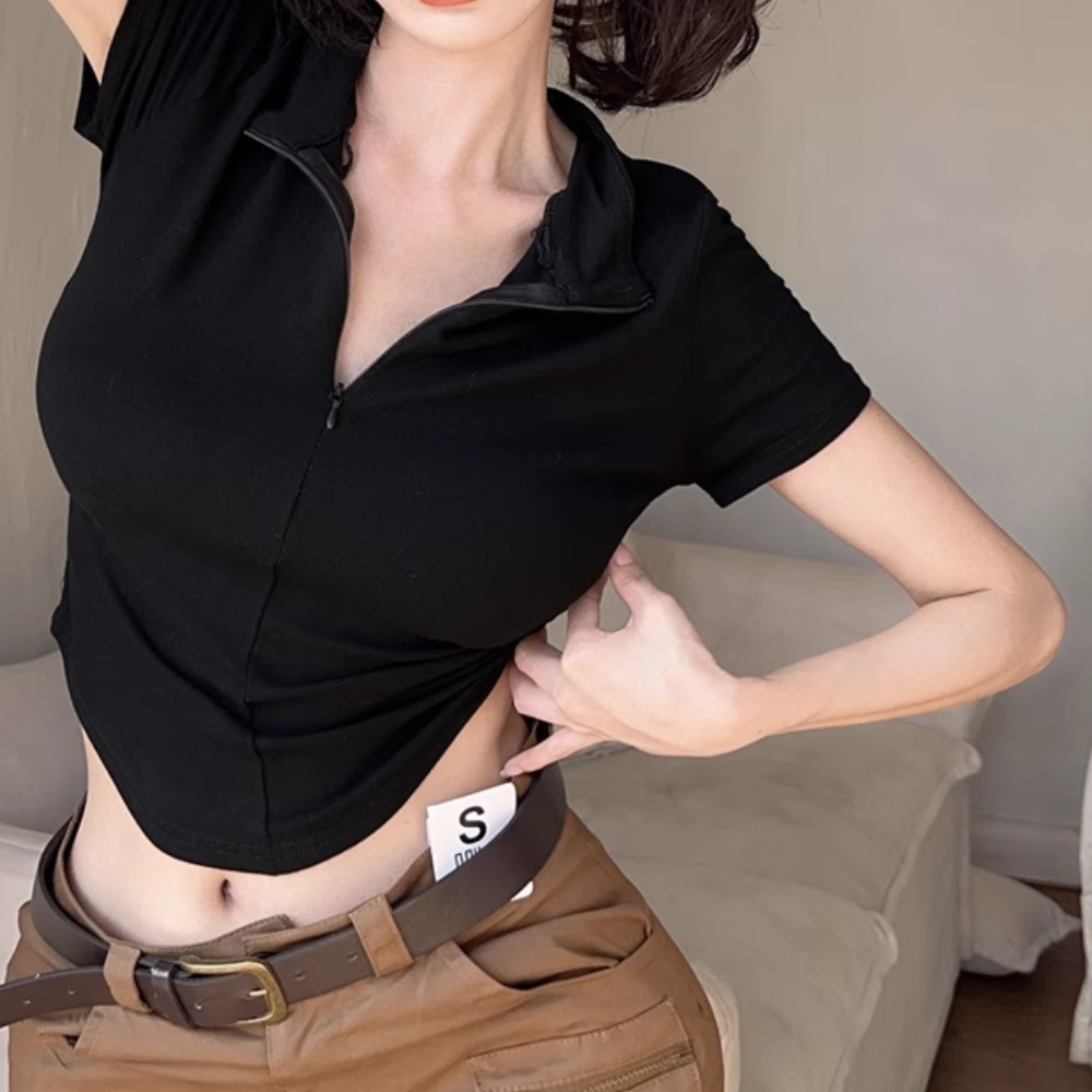 Women's Simple Sexy PoloT-shirt