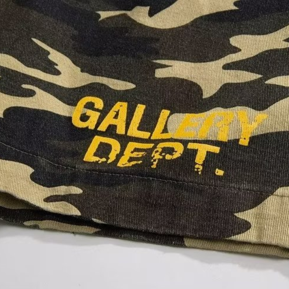 Street Camouflage Alphabet Shorts