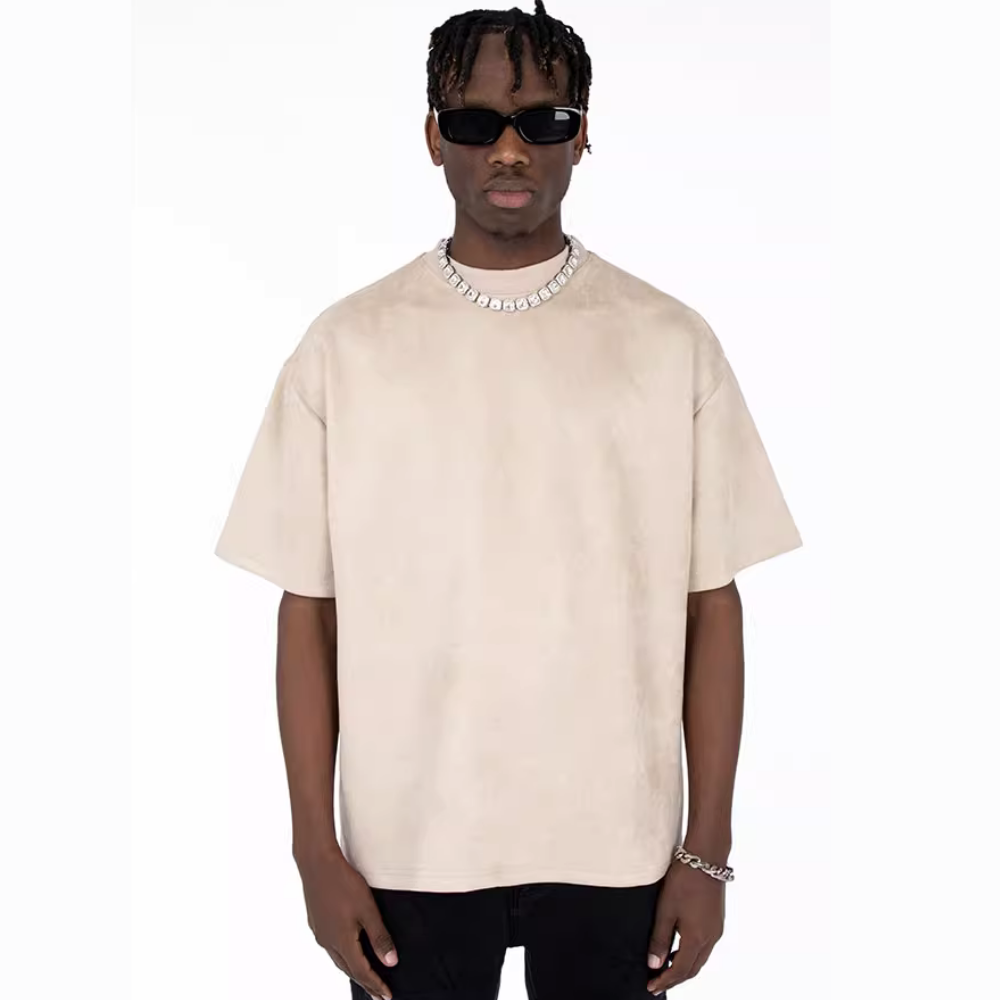 Solid Suede T-shirt