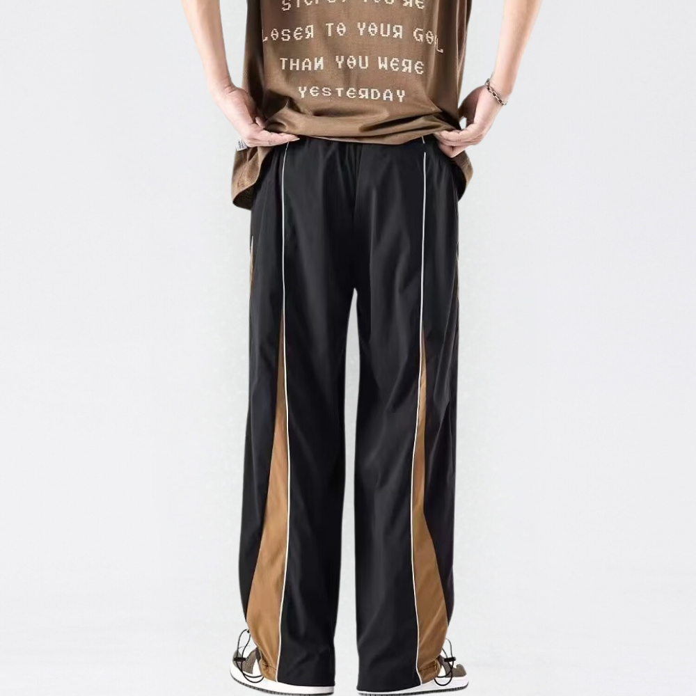 Retro Wide-Leg Quick-Drying Sweatpants