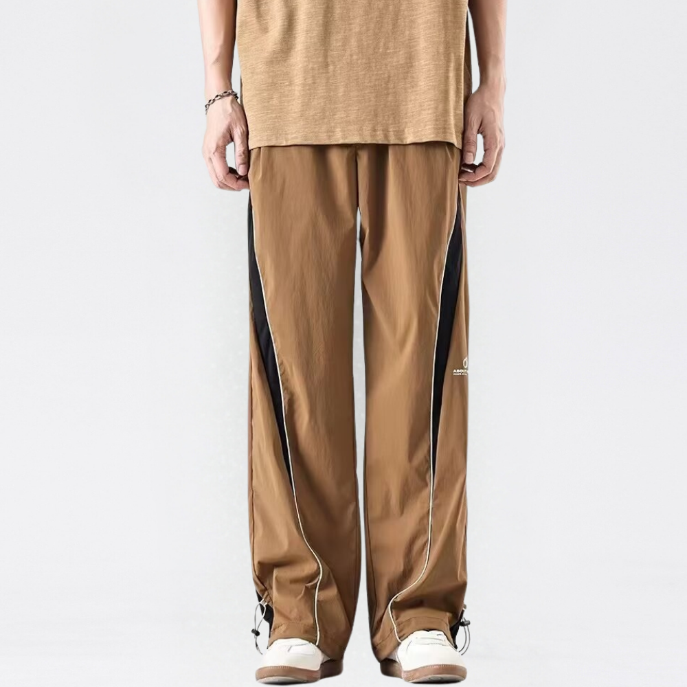 Retro Wide-Leg Quick-Drying Sweatpants