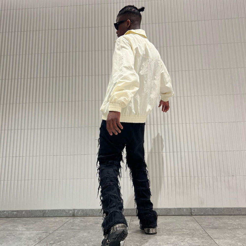 American Destroy Washed Stacked Jeans