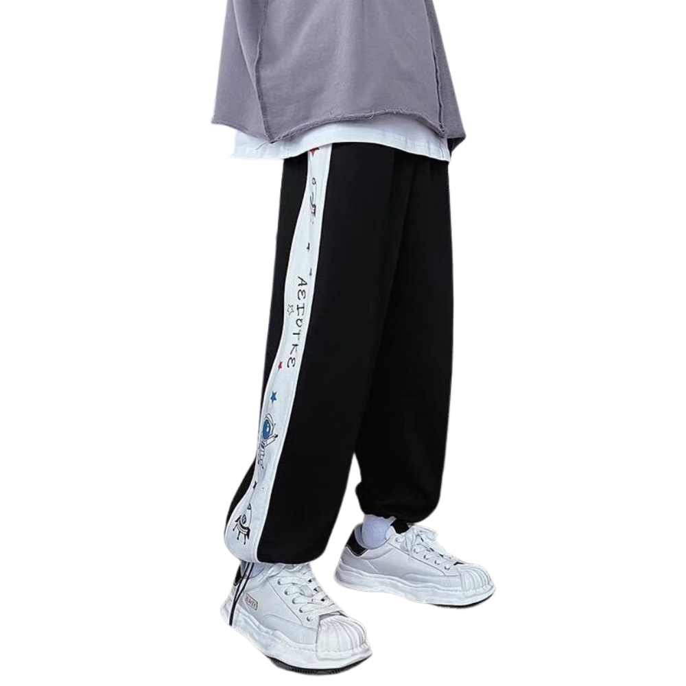Cosmos Astronaut Print Sweatpants