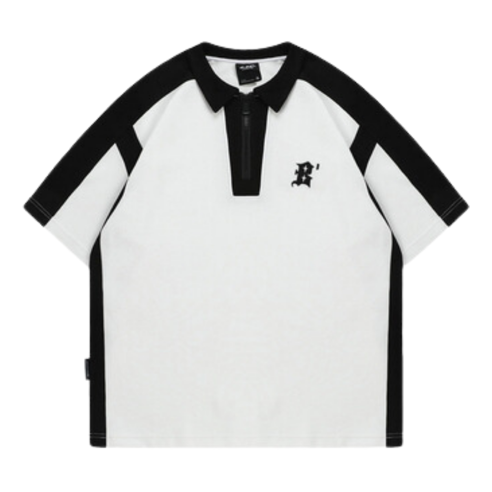 Vintage Premium Panel Polo Shirt