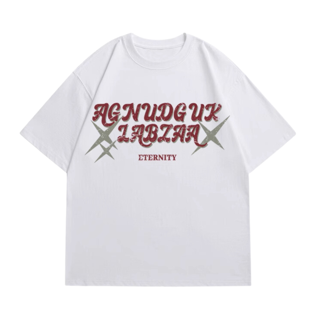 American Star Letter Print T-shirt