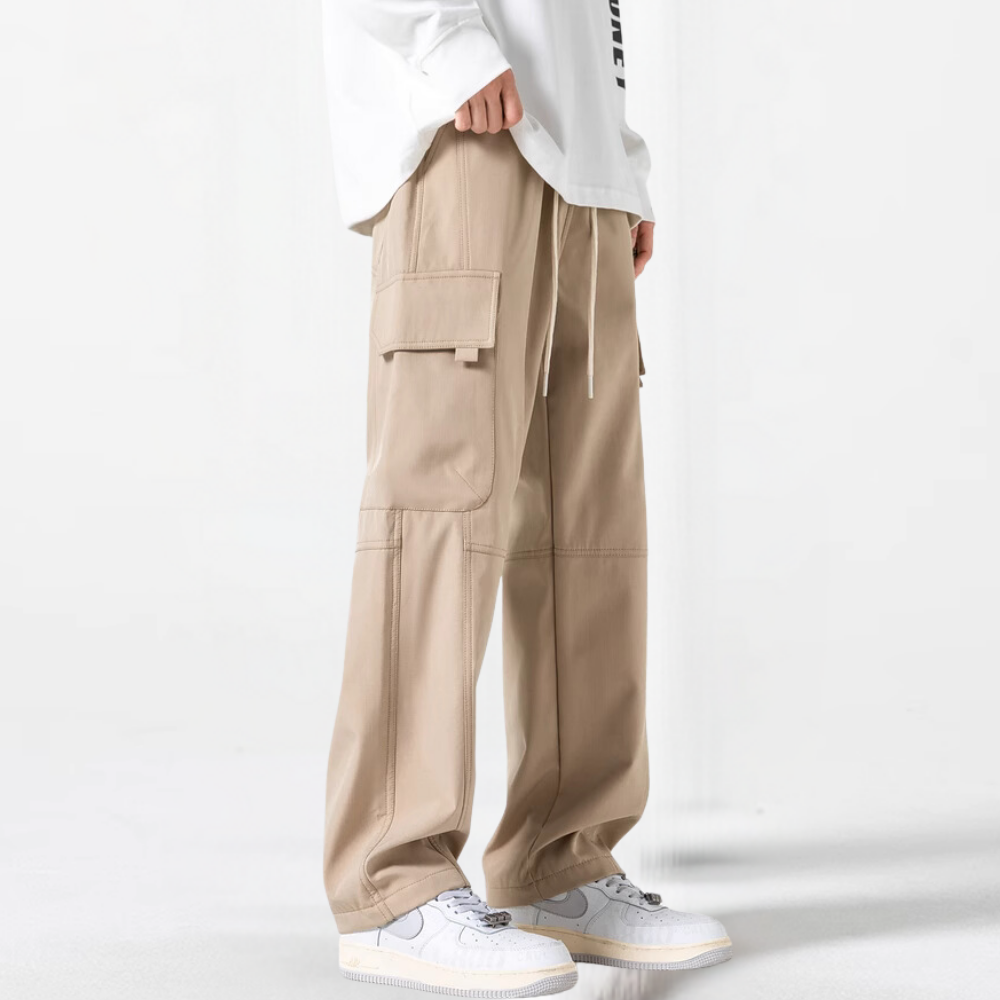 Casual Charge Drawstring Cargo Pants