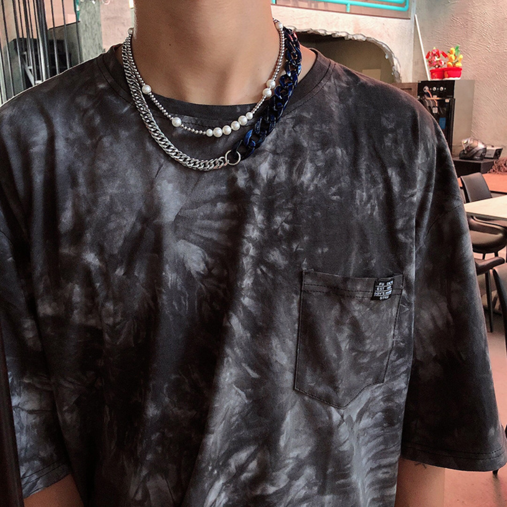 Street Panel Cuban Chain Necklace