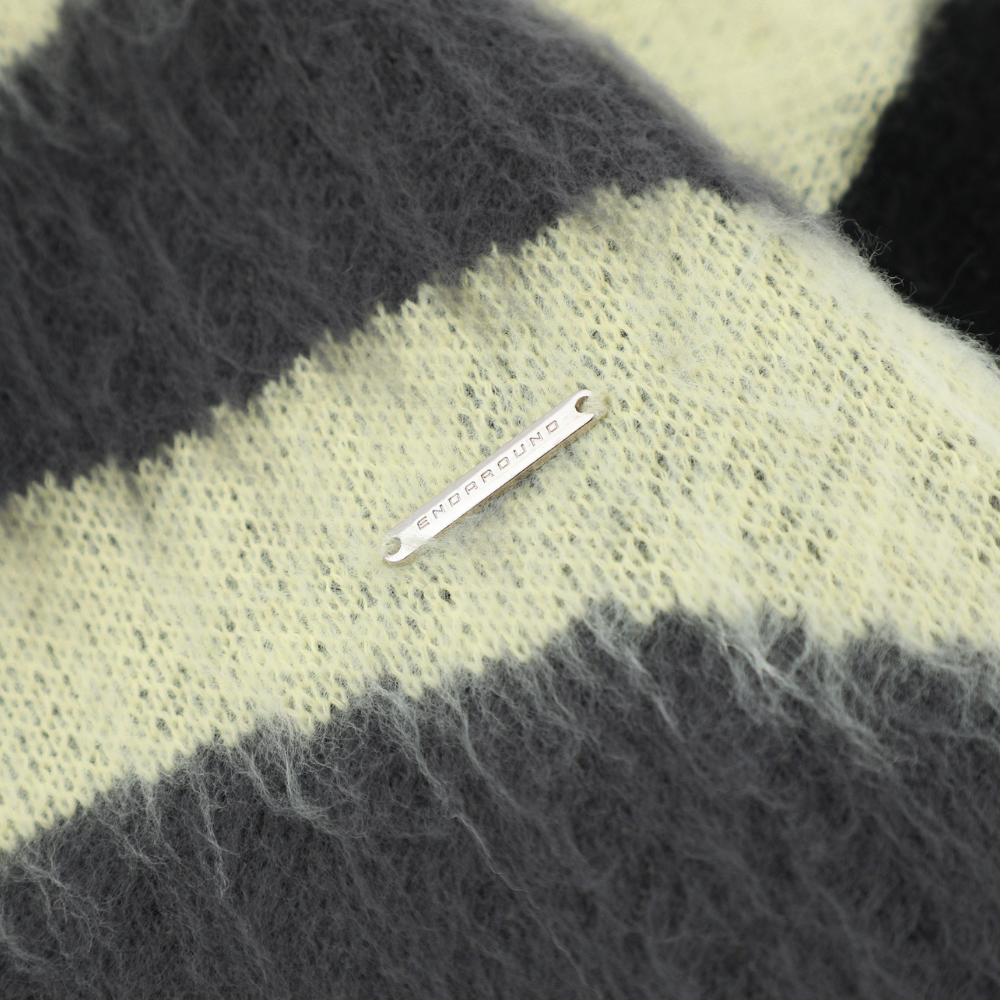 High Street Contrast Color Camouflage Sweater