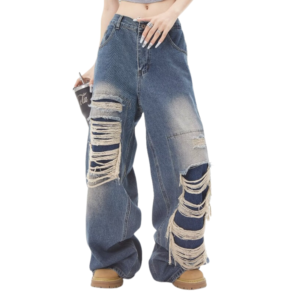 Women's High Street Straight Jeans