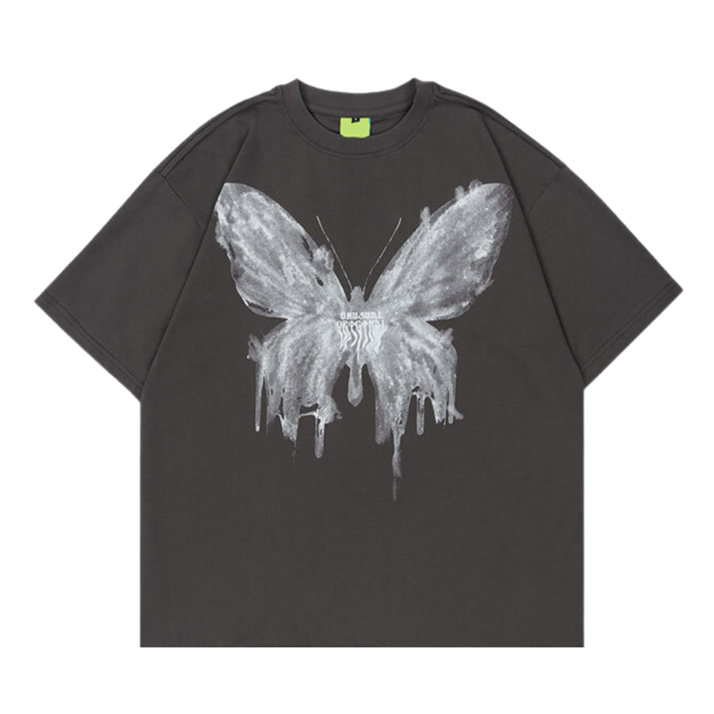 Urban High Street Butterfly Graphic T-shirt
