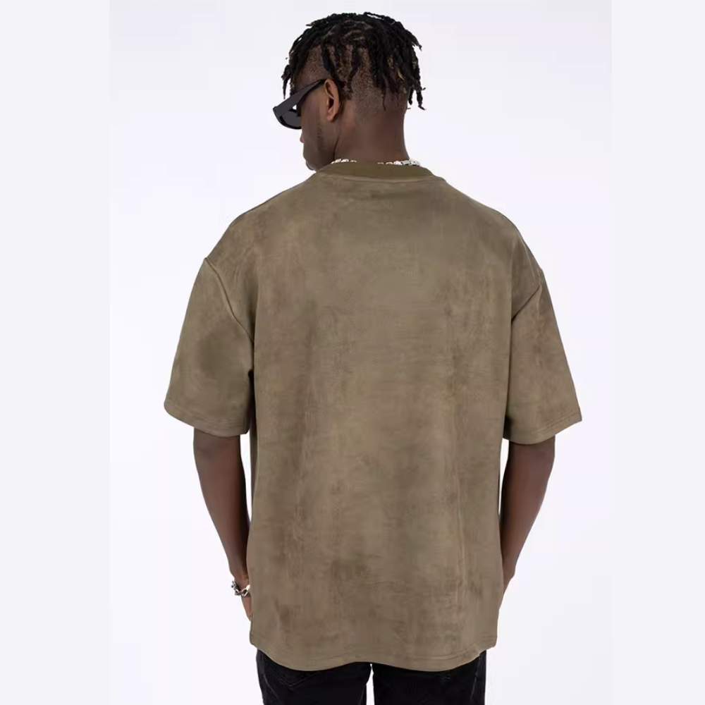 Solid Suede T-shirt