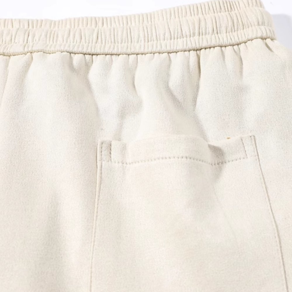 American Foam Alphabet Suede Shorts