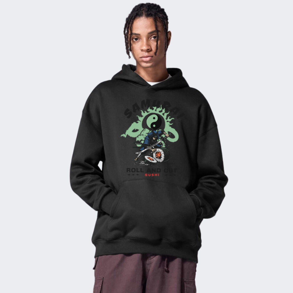 Samurai Cut Sushi Hoodie
