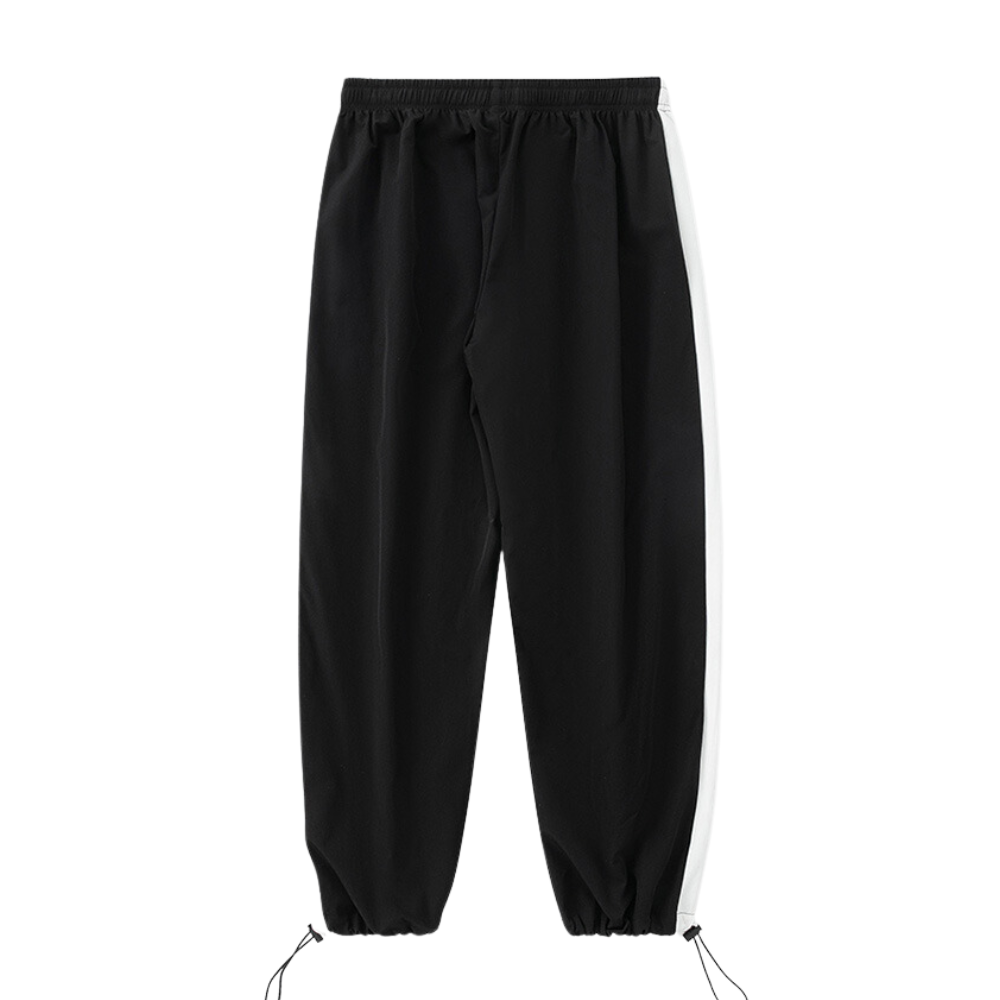 Summer Ice Silk Drawstring Sports Pants