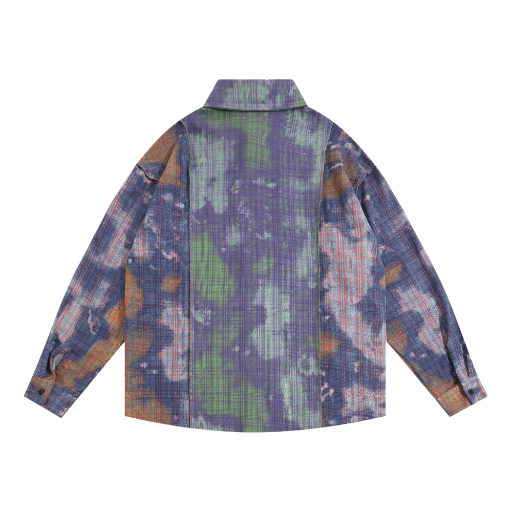 Vintage Tie Dye Block Shirt