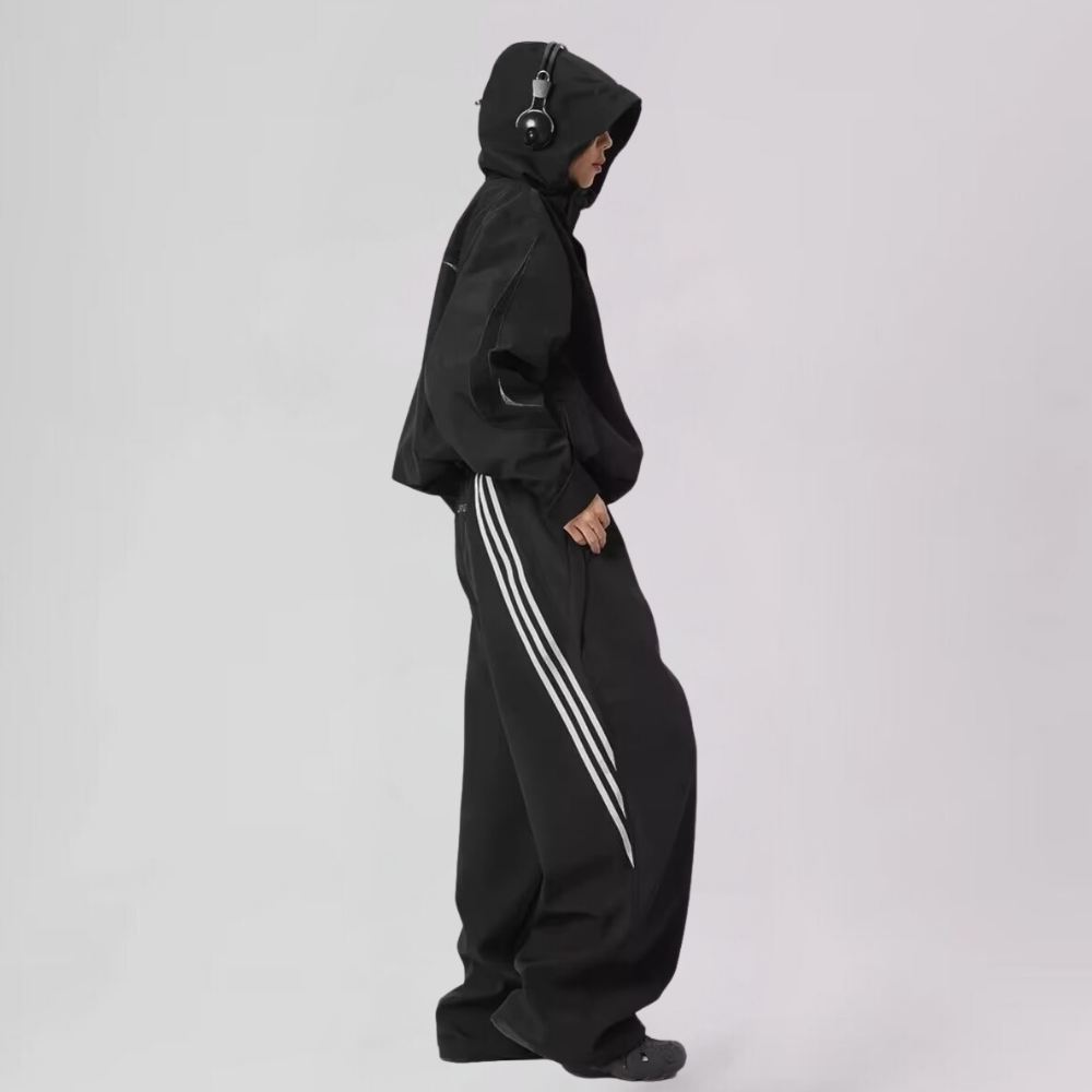 Striped Loose Quick-Drying Sweatpants