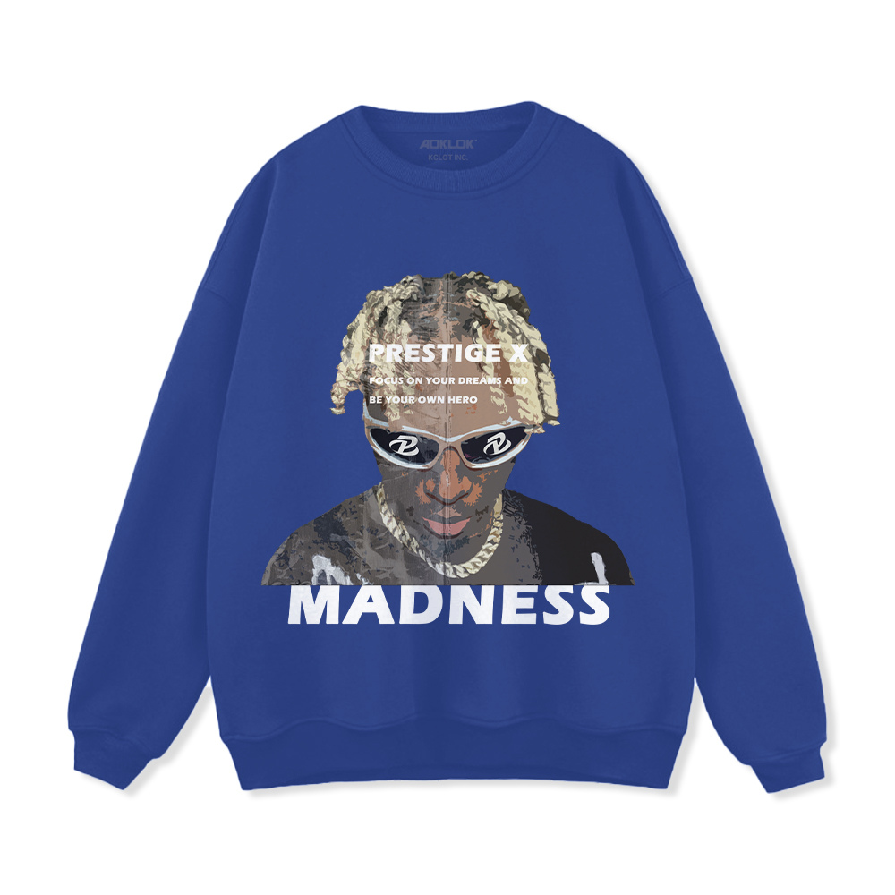 PM | American Crazy Rock Print Sweatshirt