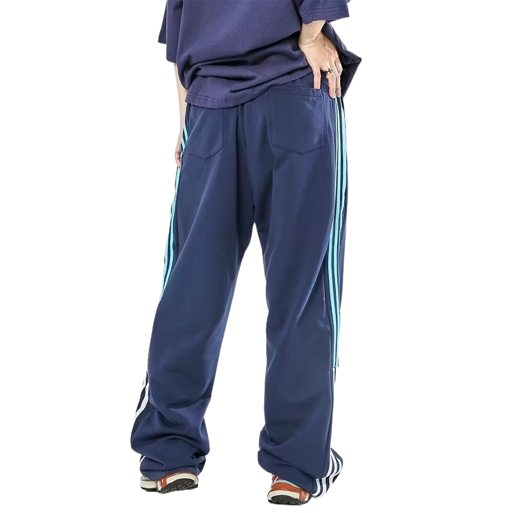 American Style Contrast Stripe Sweatpants