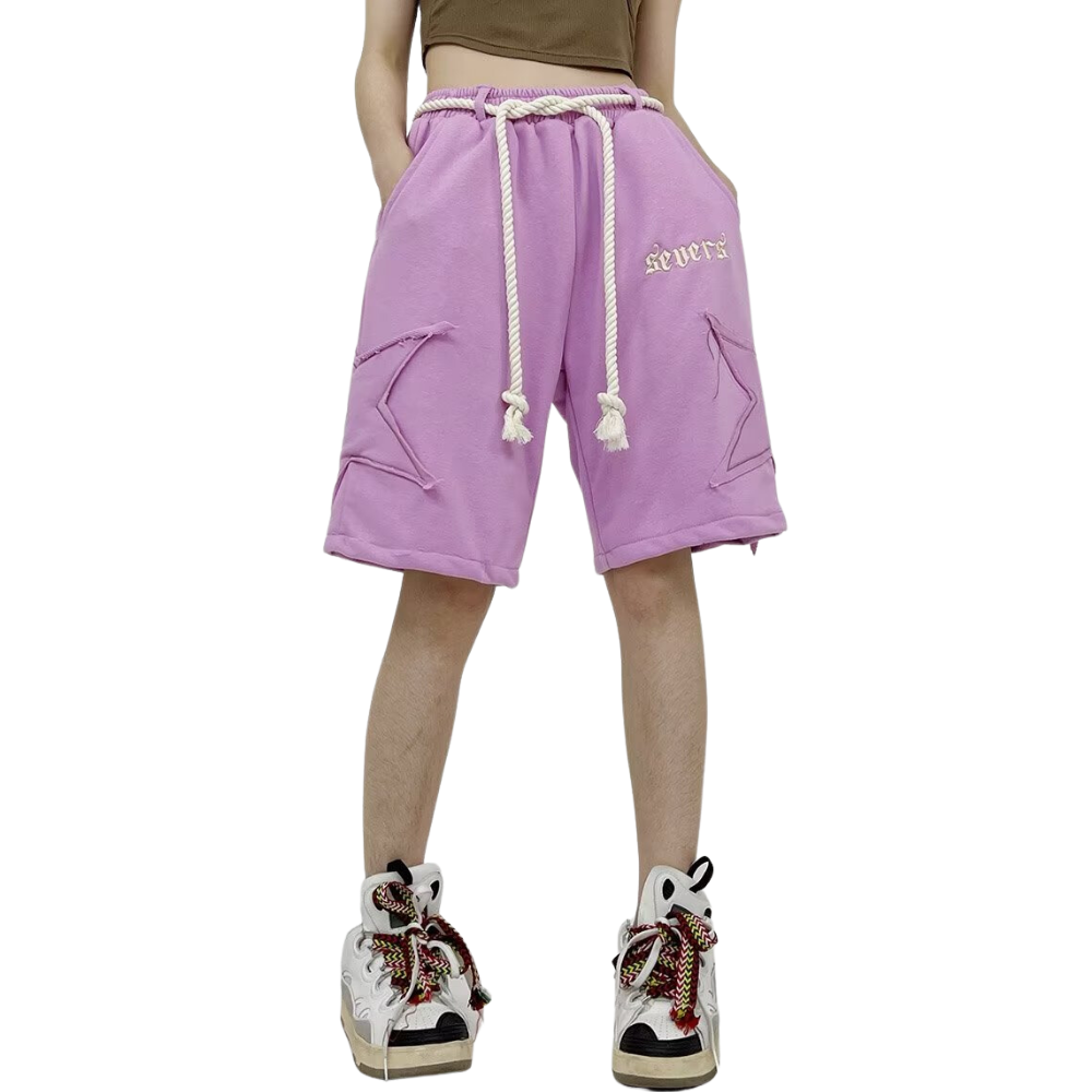 Urban Star Patchwork Sports Shorts