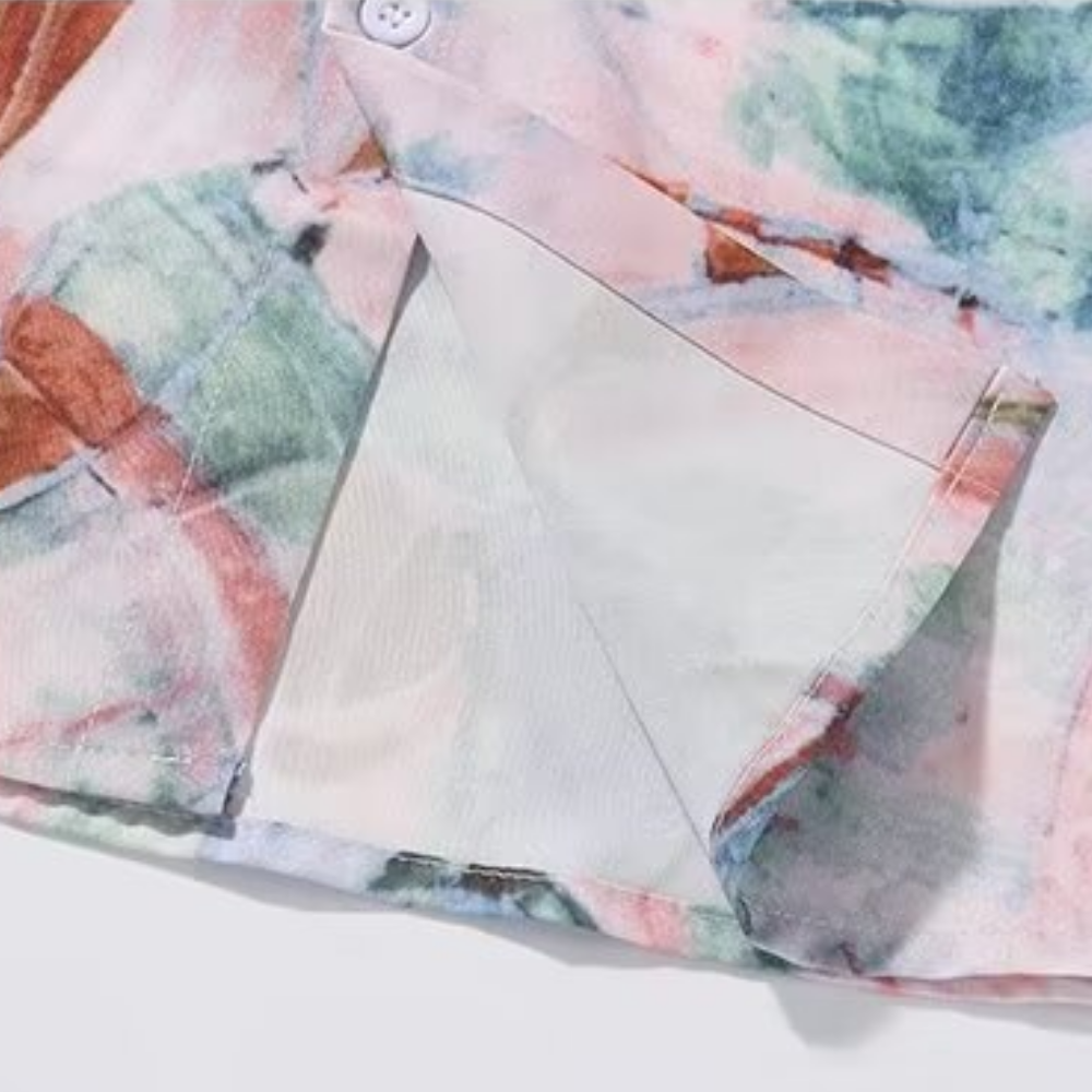 American Abstract Resort Shirt