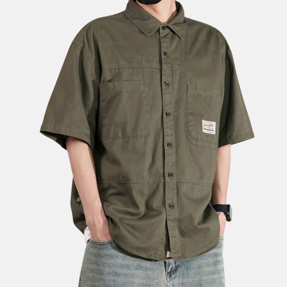 Japanese Simple Work Shirt
