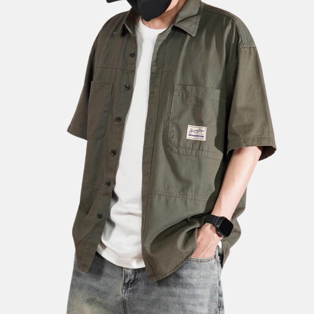 Japanese Simple Work Shirt