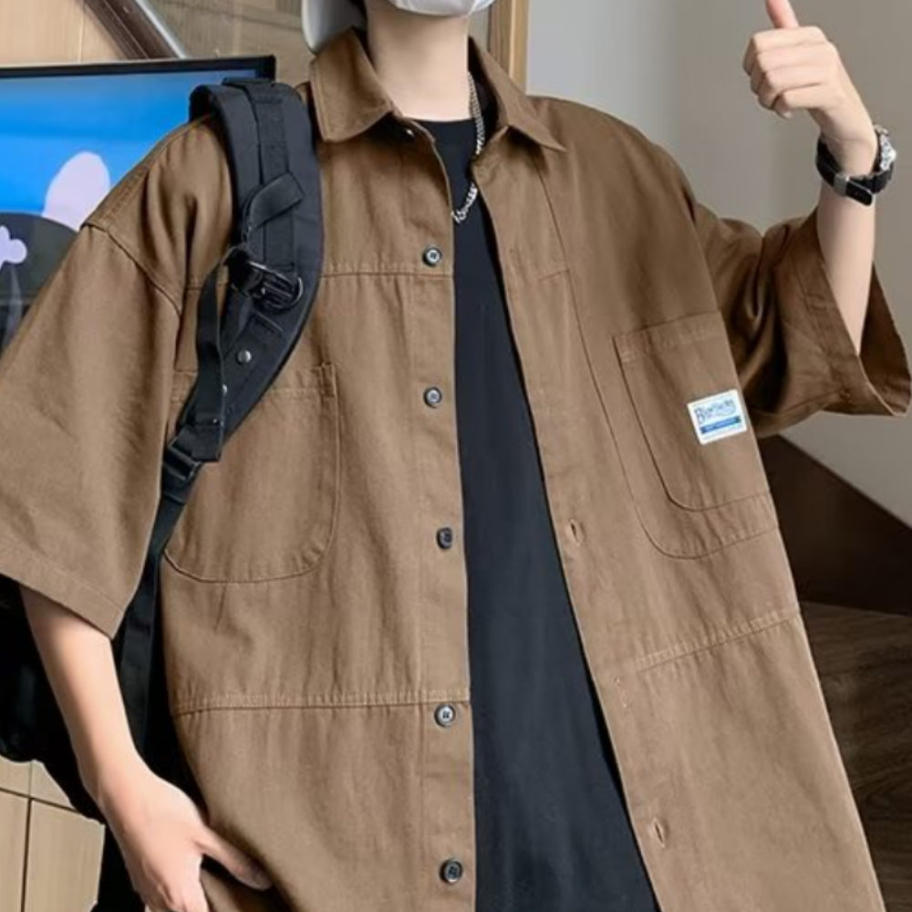 Japanese Simple Work Shirt