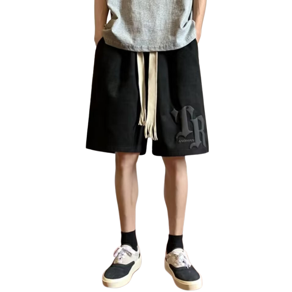 American Foam Alphabet Suede Shorts