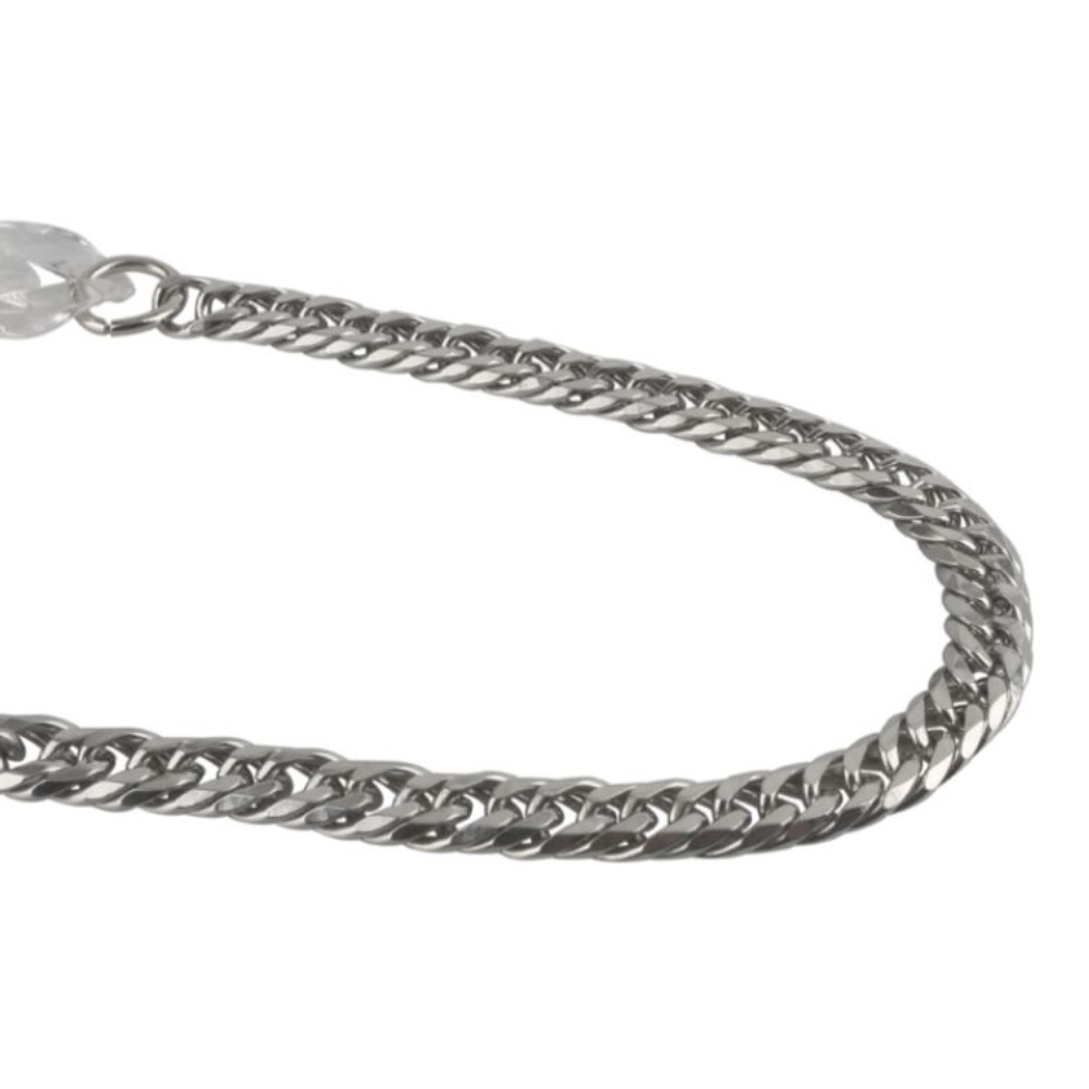 Street Panel Cuban Chain Necklace