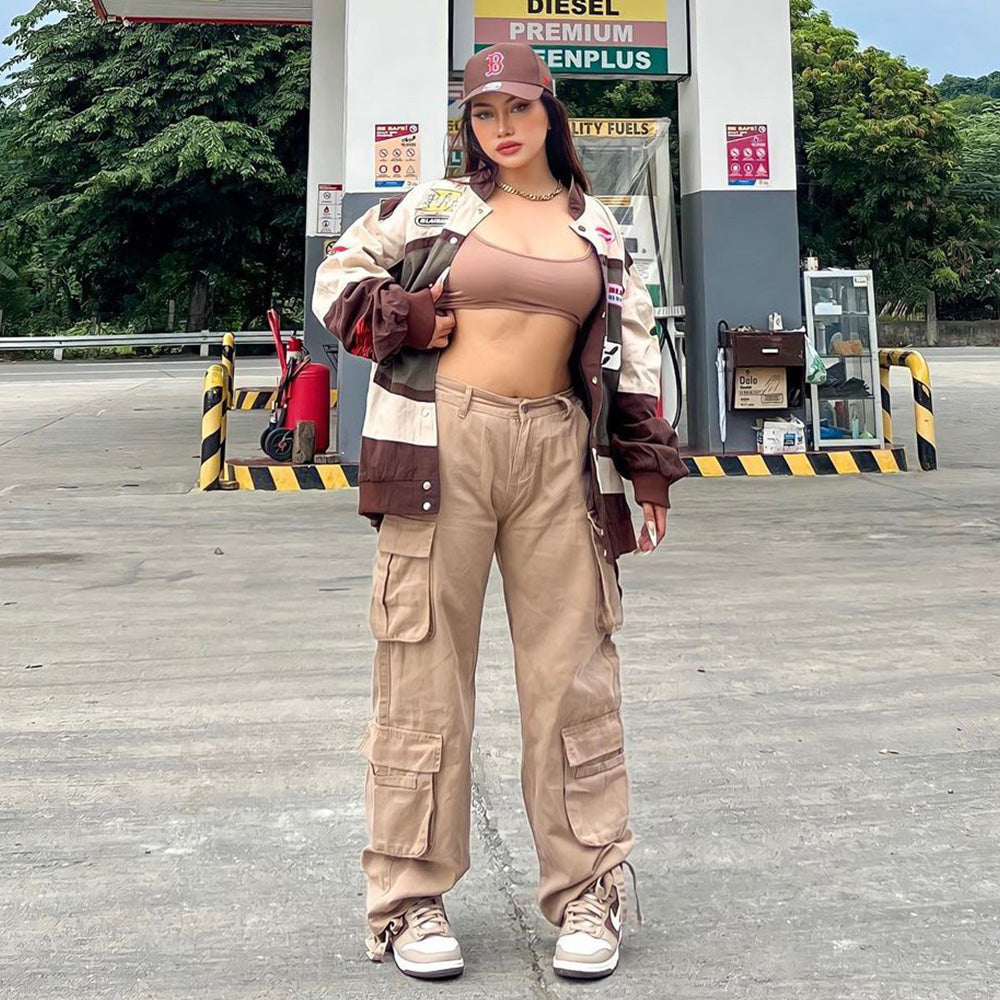 Vintage Street BlackAir Motorcycle Varsity Jacket