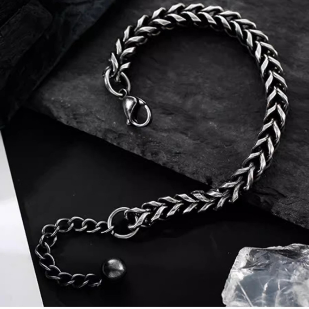 Hip Hop Dragon Bone Bracelet