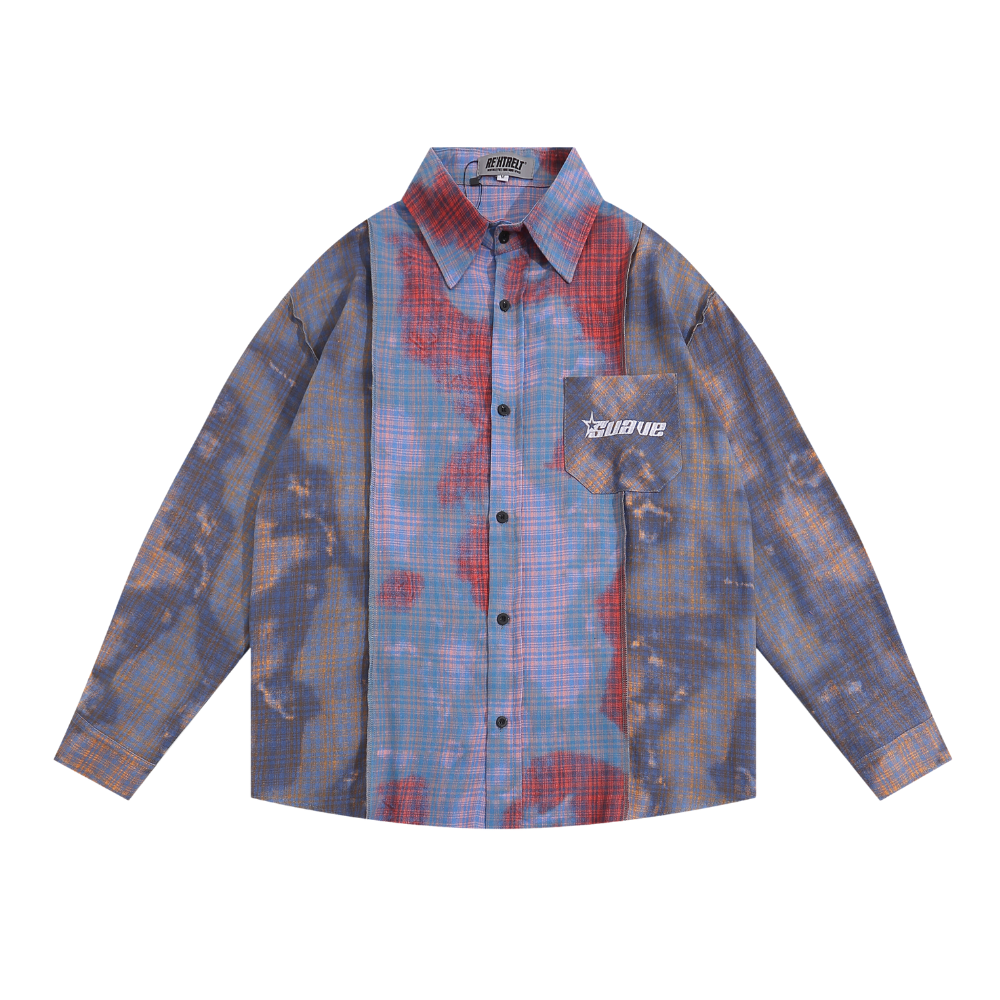 Vintage Tie Dye Block Shirt