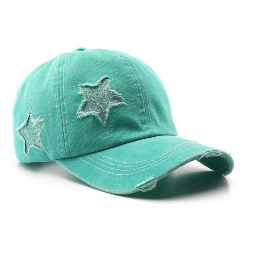 Retro Star Washed Hat