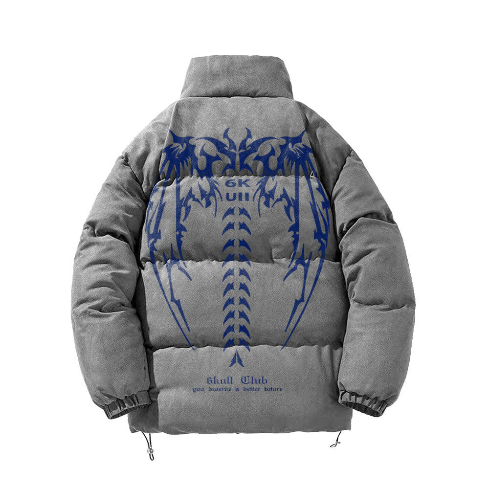 6Kull Heavyweight Bone Wing Coat