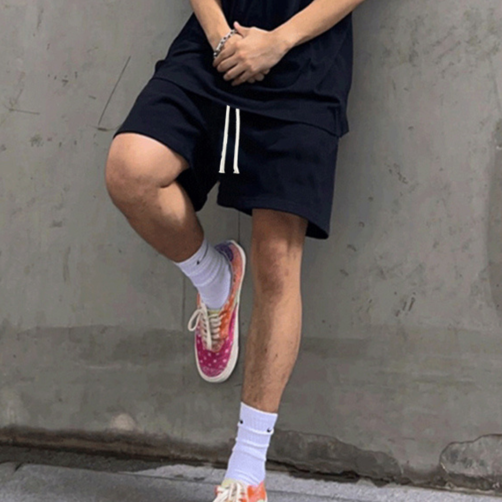 Sport Solid Color Shorts