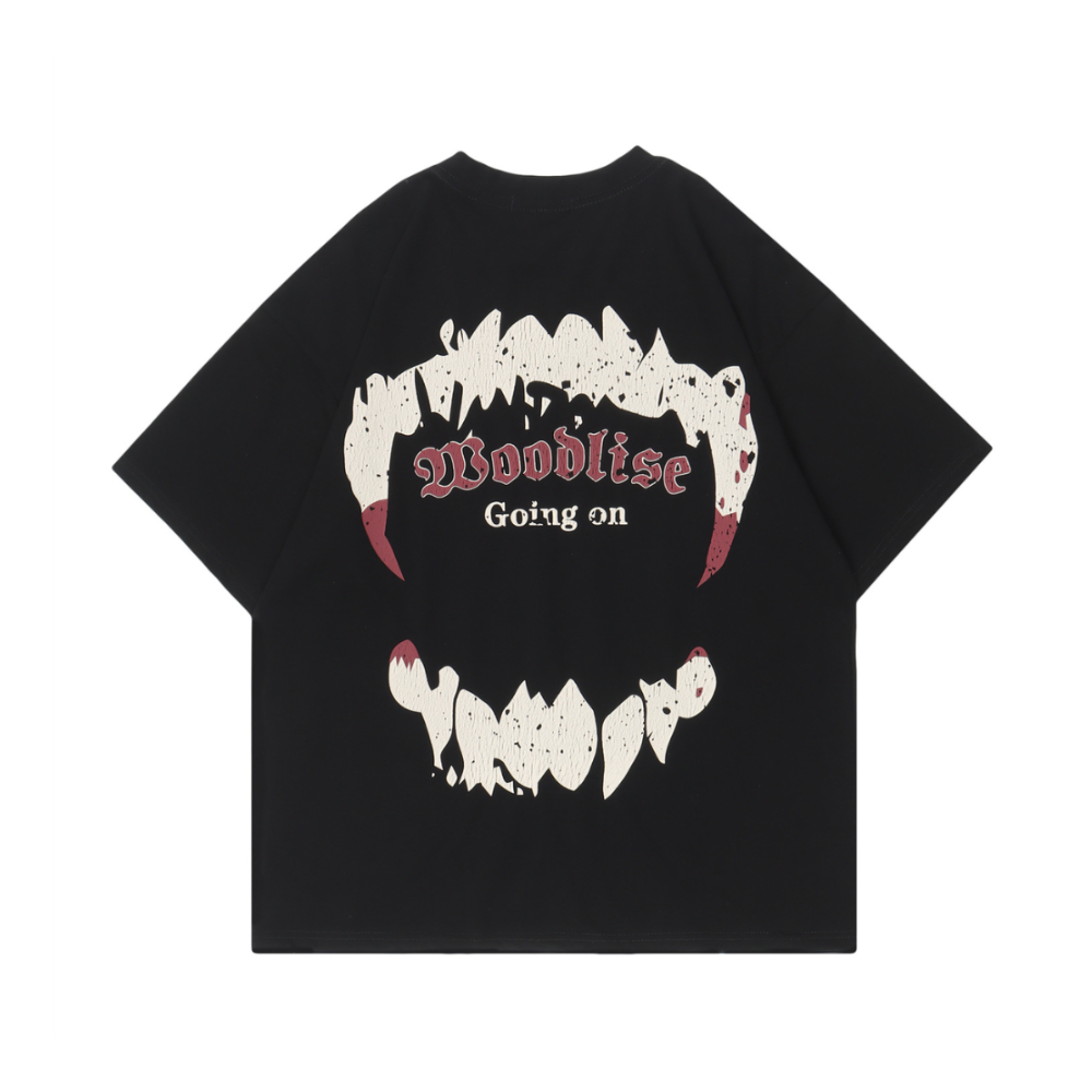 American Retro Gothic Alphabet T-Shirt